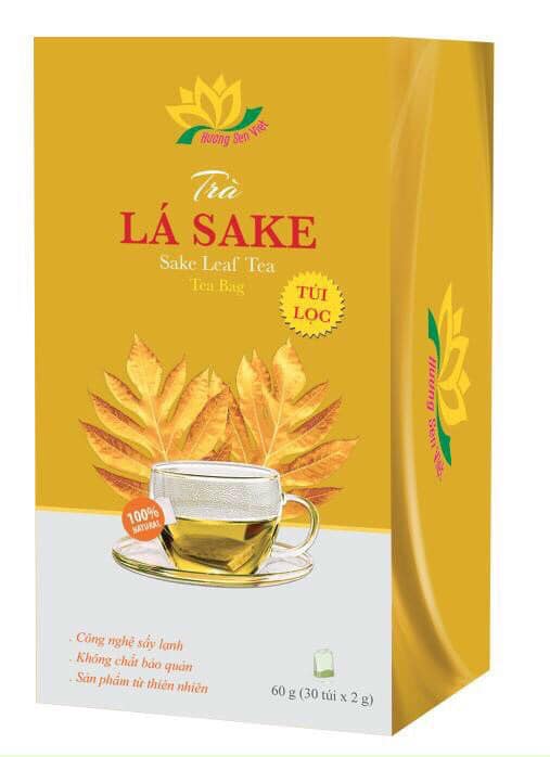 Trà Lá Sake Túi Lọc 60G